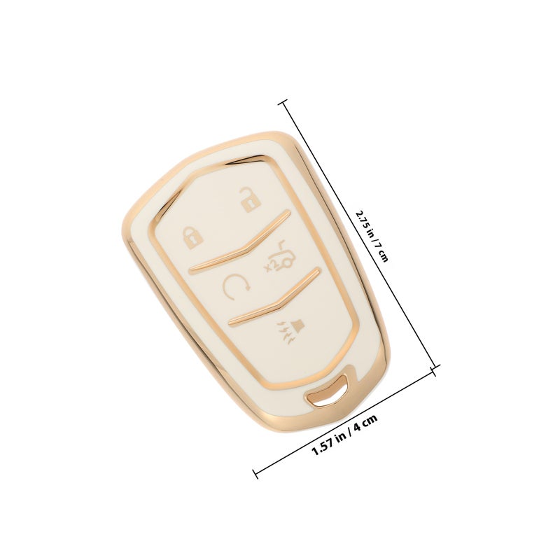 key Cover Keyfob Case Decorative Car Key Case Car key Container for Key - Image 2