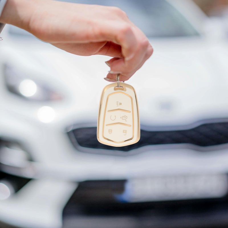 key Cover Keyfob Case Decorative Car Key Case Car key Container for Key - Image 5
