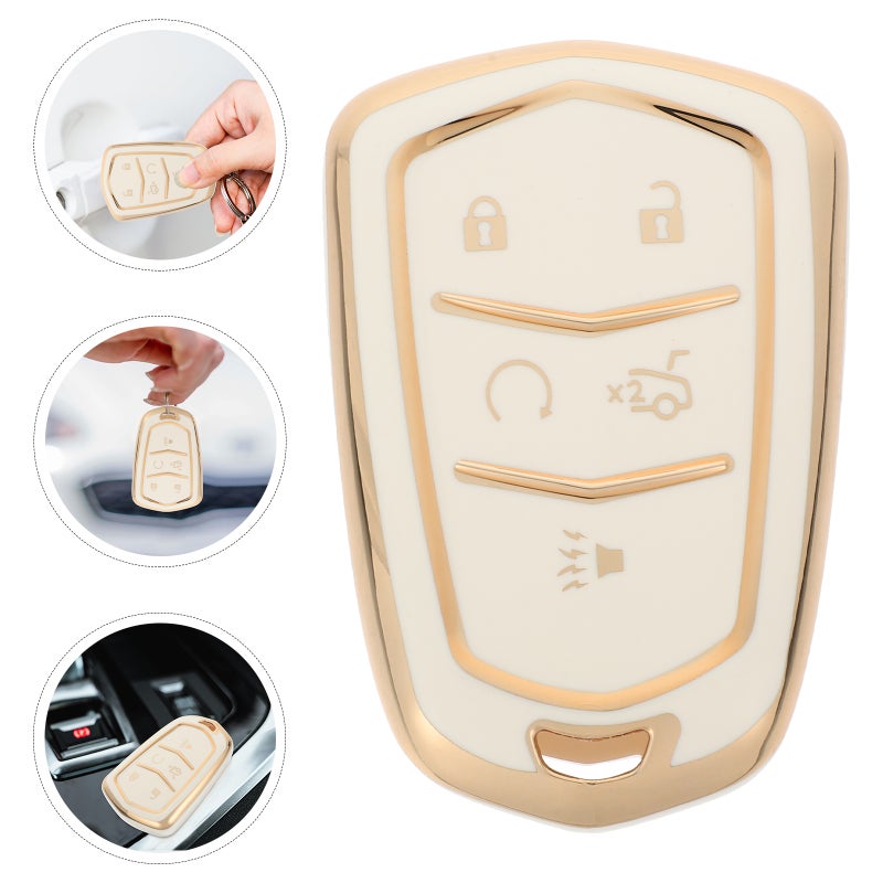 key Cover Keyfob Case Decorative Car Key Case Car key Container for Key - Image 3