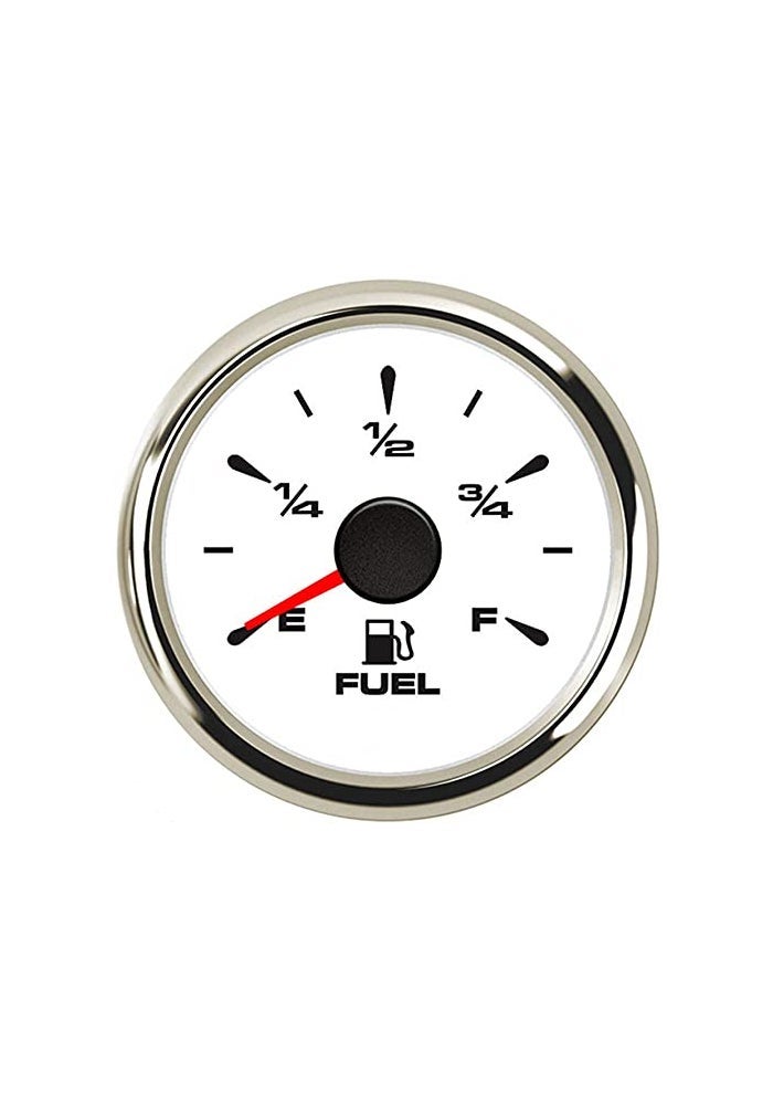 100TECH Universal Fuel Gauge for Boat, Car, Truck, and Motorcycle - Aftermarket Fuel Level Gauge - Image 1