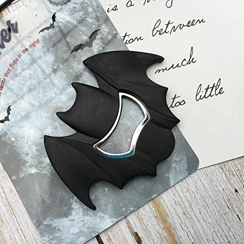 SHFICDJ Batman shape Bottle Opener,Refrigerator Magnet Beer Bottle Openers,Creative kitchen supplies gift bottle opener - Image 1