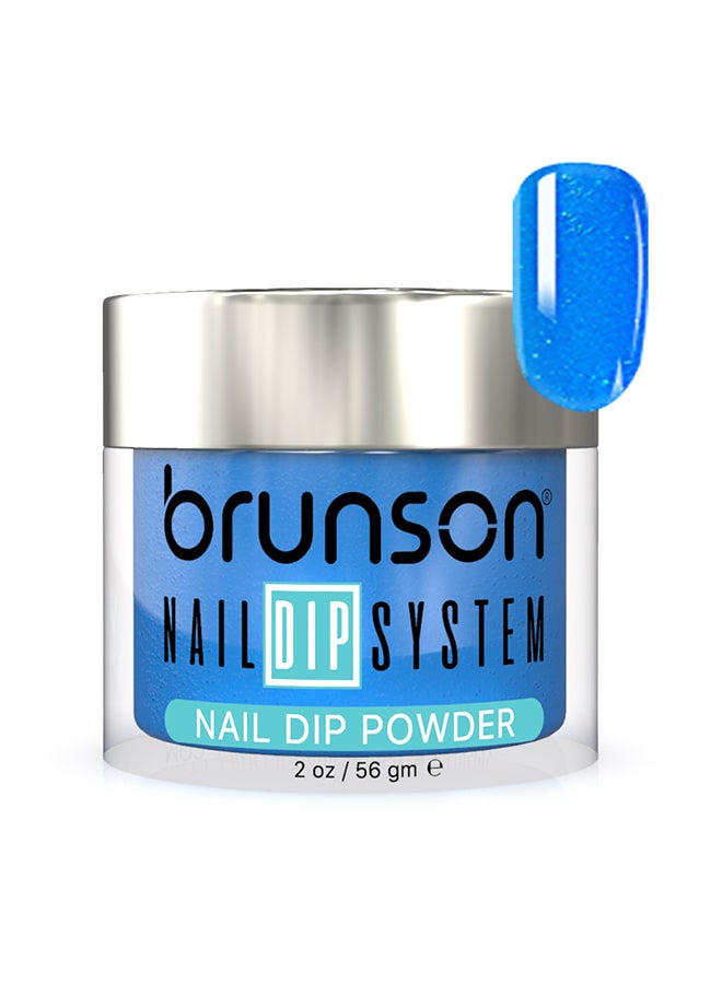 Nail Dip Powder Dip And Buff System Color 56gm, French Nail Art Starter Manicure Salon DIY At Home Odor Free And Long Lasting No Needed Nail Lamp Curing DBK108