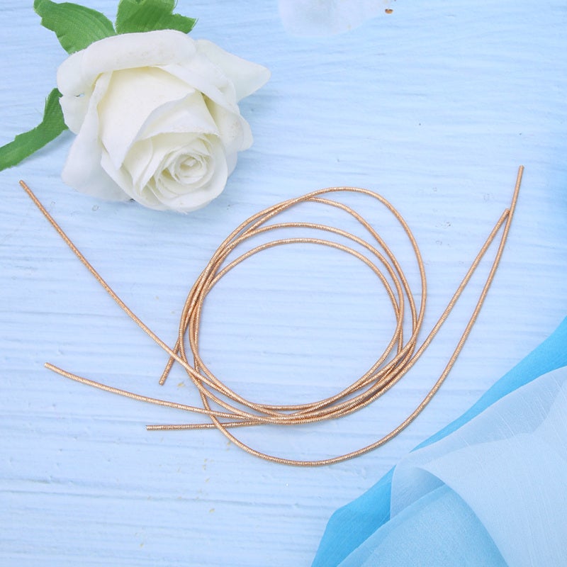 Copper Wire: 24-Gauge Soft Flexible Unbreakable Embroidery Wire - Glossy Multi-Color Eco-Friendly Craft Wire for DIY Crafts, Jewelry Making & Professional Decor Projects - Image 5