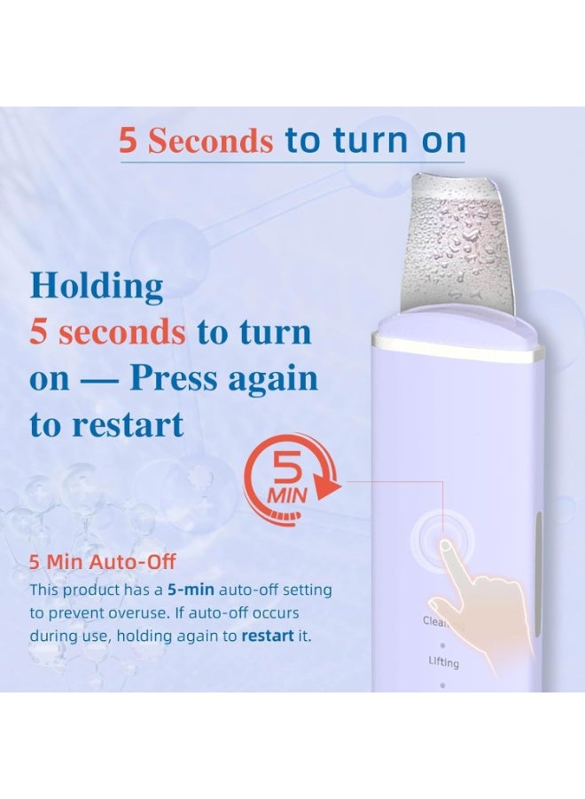 Skin Scrubber Spatula – Deep Cleaning Blackhead Remover & Easy-to-Use Pore Cleaner with 4 Modes - Image 4