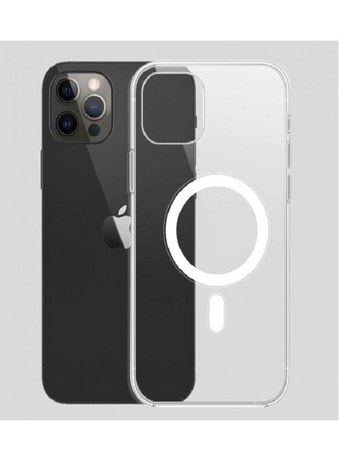 CATANES Case with MagSafe for Apple iPhone 12 Pro Max Clear - Image 1