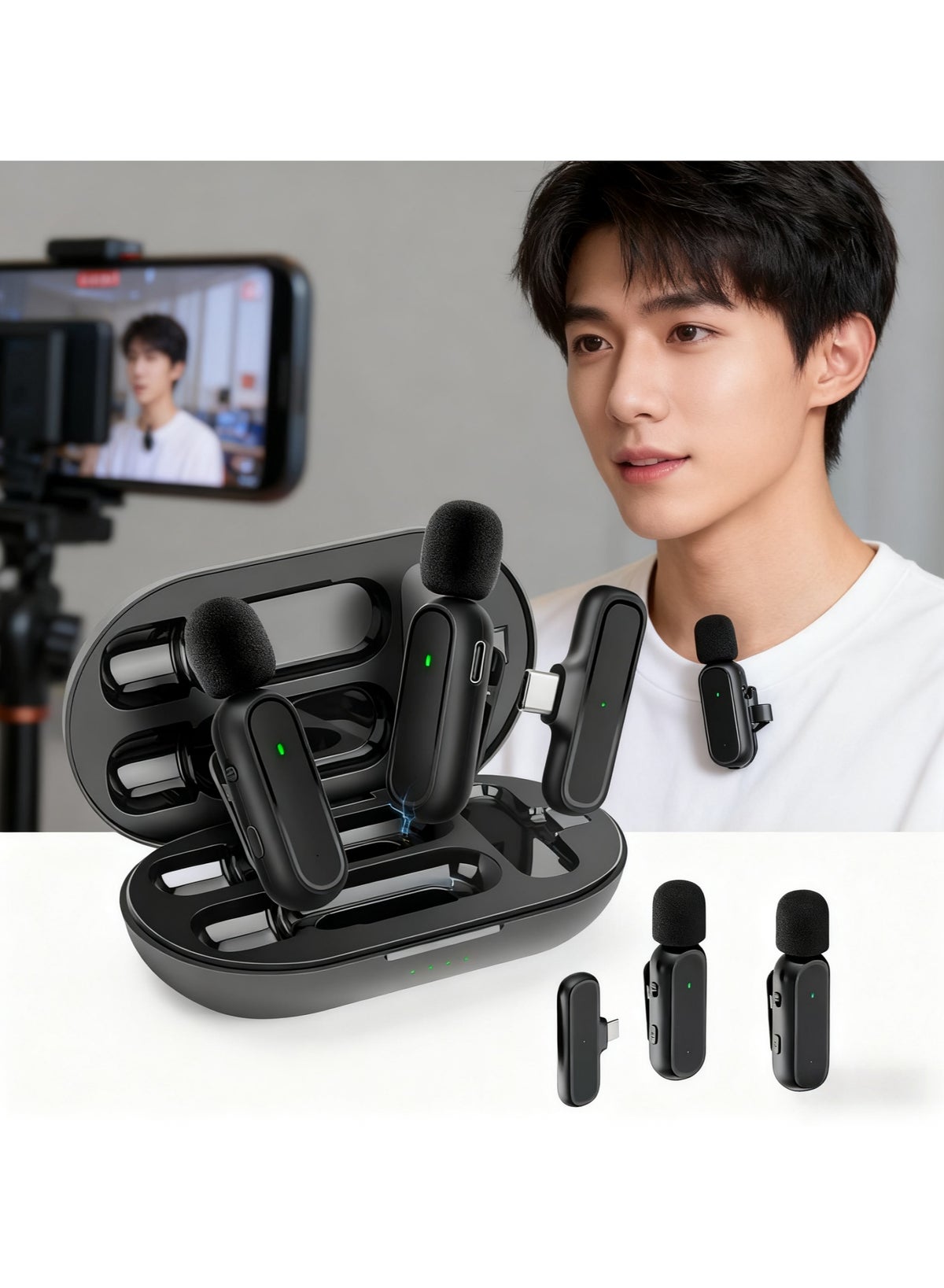 oasislink Oasislink Mini Wireless Microphone typec Z75472D6AF600A6724514Z