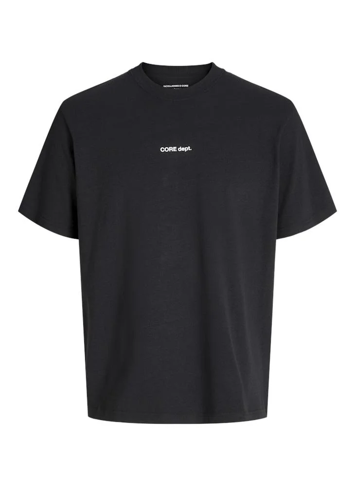 JACK & JONES Printed Crew Neck T-Shirt