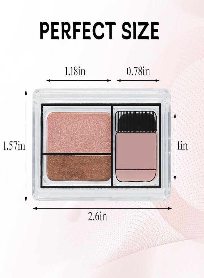 Apooliy Dual-Color Eyeshadow Palette with Applicator,Waterproof Eye Shadow,Shimmer Eye Makeup Palette,Long Lasting - Image 5