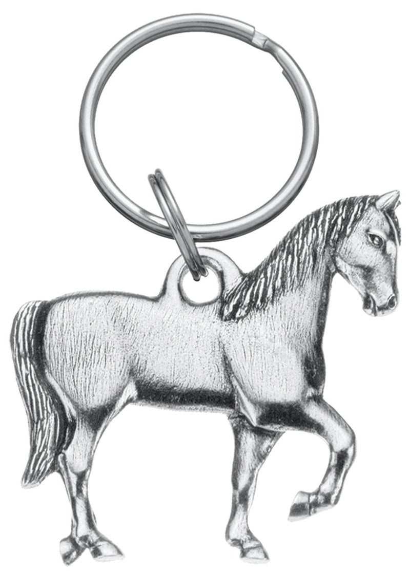 DANFORTH Horse Keychain, Equestrian Gift, Handcrafted Pewter, 2 Inches, Made in USA - Image 4