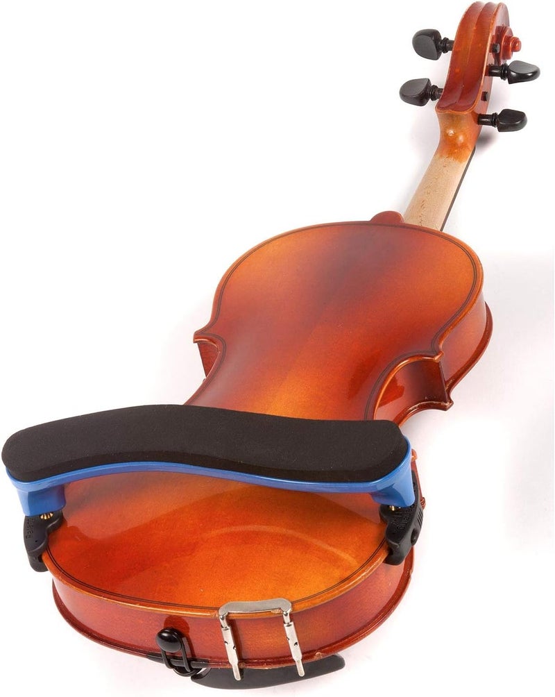 Everest Spring Collection Violin Rest Blue 3/4-1/2 - Image 4