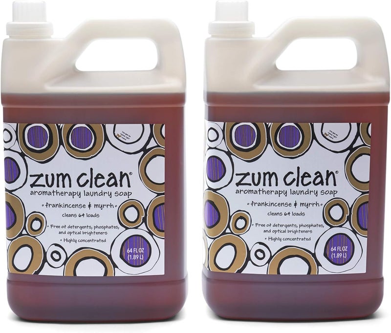 Zum Clean Aromatherapy Laundry Soap - Frankincense & Myrrh - Image 1