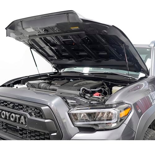 Redline Tuning 21-27015-02 Hood QuickLIFT Plus System Compatible with Toyota Tacoma 2016-2023 (All Black Components) - Image 5