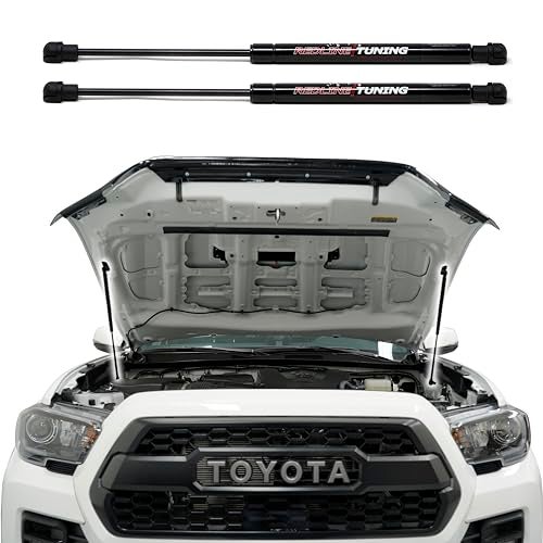 Redline Tuning 21-27015-02 Hood QuickLIFT Plus System Compatible with Toyota Tacoma 2016-2023 (All Black Components) - Image 2