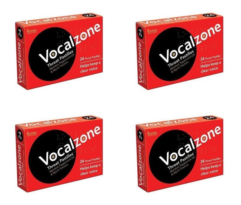 Vocalzone 4 Pack Vocalzone Vocalzone Throat Pastille Tablets 24s 4 Pack Super Saver Save Money - Image 3
