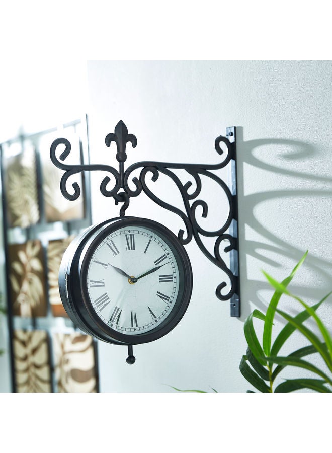 Home Box Gilbert Double Sided Clock  - Image 1