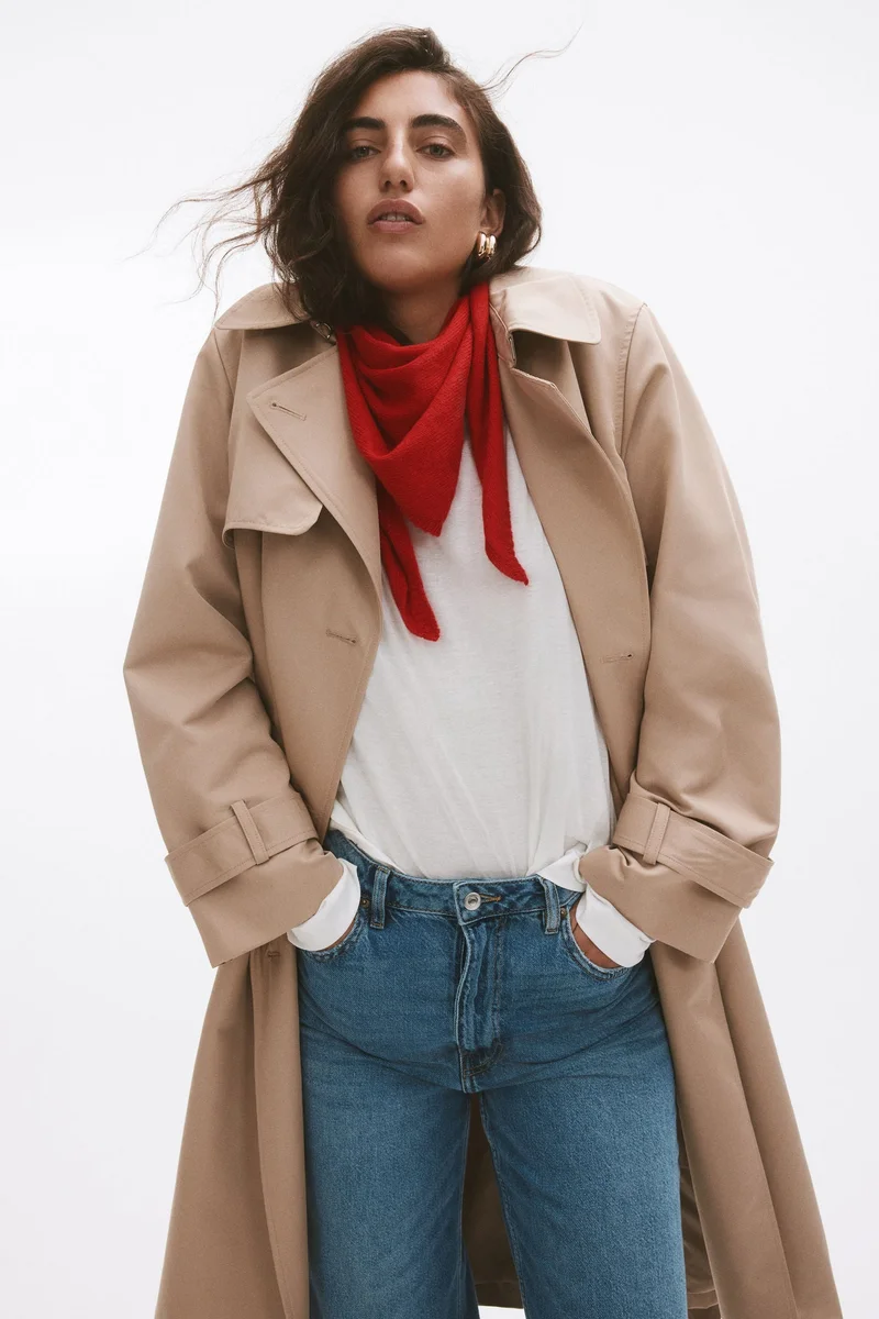 H&M Fine-knit scarf