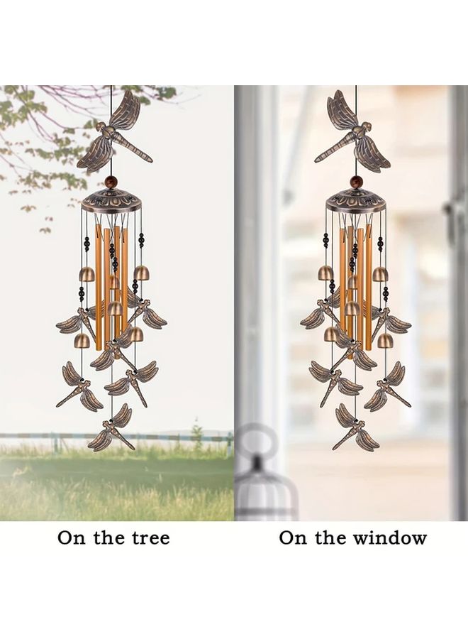 1 PC Dragonfly Wind Chime Decor for Home Garden Patio - Image 4
