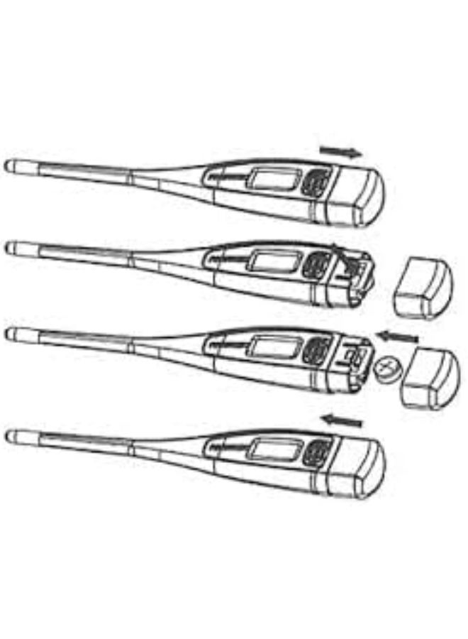 ميزان حرارة رقمي TB100 – قياس سريع ودقيق لدرجة الحرارة للاستخدام المنزلي - Image 3