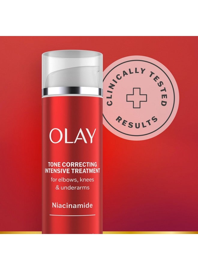 Olay Treatment Cream Intensive Tone Correcting for Elbows Knees & Underarms with Niacinamide, Vitamin B3 Complex, Deeply Hydrates, Evened Skin Tone, 1.7 fl oz - Image 5