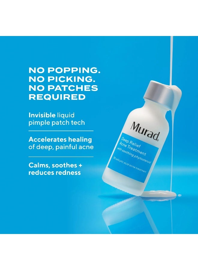 Murad علاج عميق للبثور وحب الشباب - مصمم مع حمض الساليسيليك لتنظيف ومنع ظهور البثور، يقلل الاحمرار ويهدئ البشرة المتهيجة (30 مل) - Image 3
