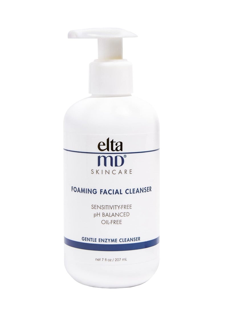 EltaMD - EltaMD Foaming Facial Cleanser, Gentle Face Wash for Acne, Oil-free, Sensitivity-free, Dermatologist-Recommended Enzyme & Amino Acid Face Wash & Makeup Remover, 7 oz - Image 1