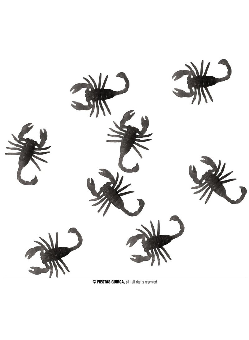 Fiestas Guirca BAG 8 SCORPIONS 6 CM. (24624) 