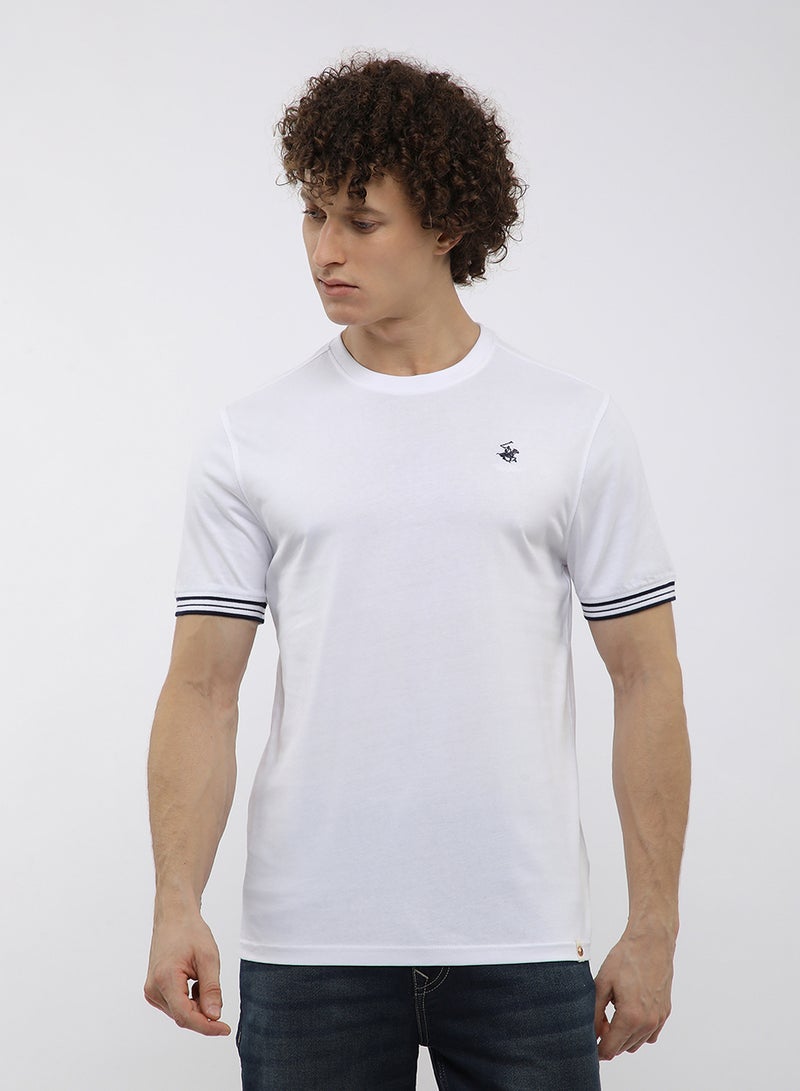 بيفرلي هيلز بولو كلوب تيشيرت بياقة دائرية وشعار - Image 1