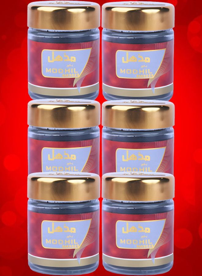 Banafa 6 Pieces Bakhoor Modhil