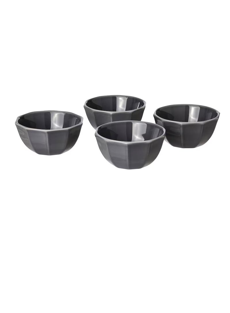 سلطانية خزف رمادي 15 سم - Image 1