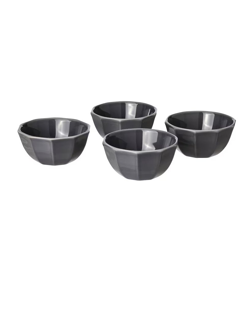 سلطانية خزف رمادي 15 سم - Image 3