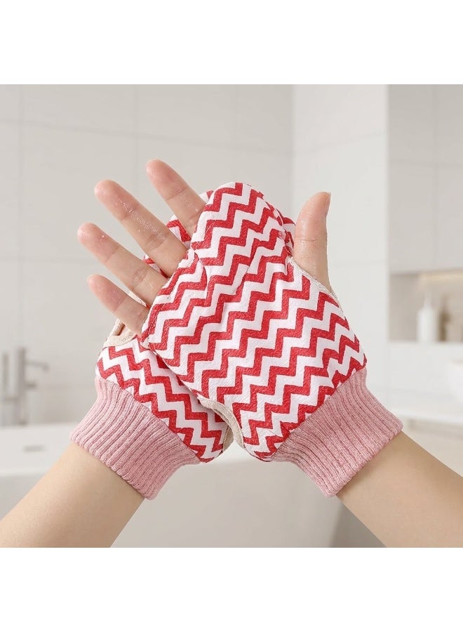 Exfoliating Body Glove - Bath Loofah Gloves for Removing Dead Skin, Smoothing Skin, and Caring for Goosebumps - 1 Piece - Image 2