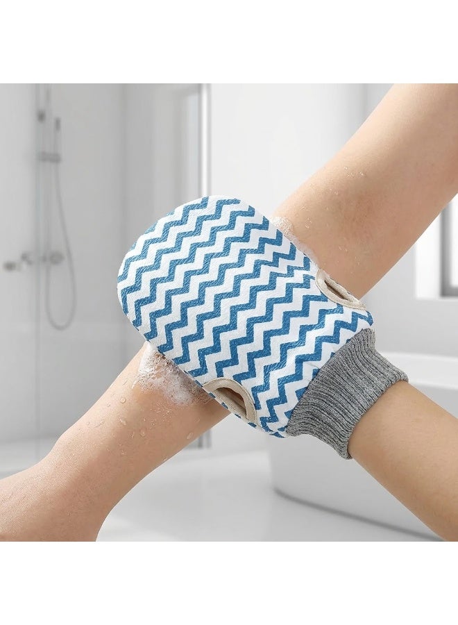 Exfoliating Body Glove - Bath Loofah Gloves for Removing Dead Skin, Smoothing Skin, and Caring for Goosebumps - 1 Piece - Image 4