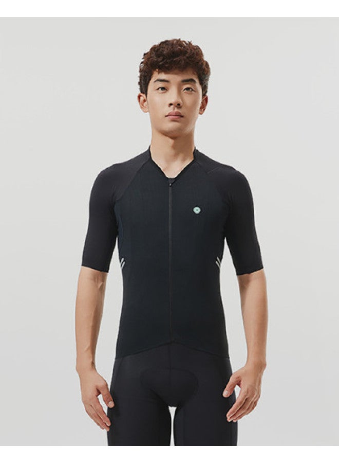 Men's Cycling Jersey - Tight-fitting Short Sleeve T-shirt For Road Biking And Running, Slim-fit Top - Image 1