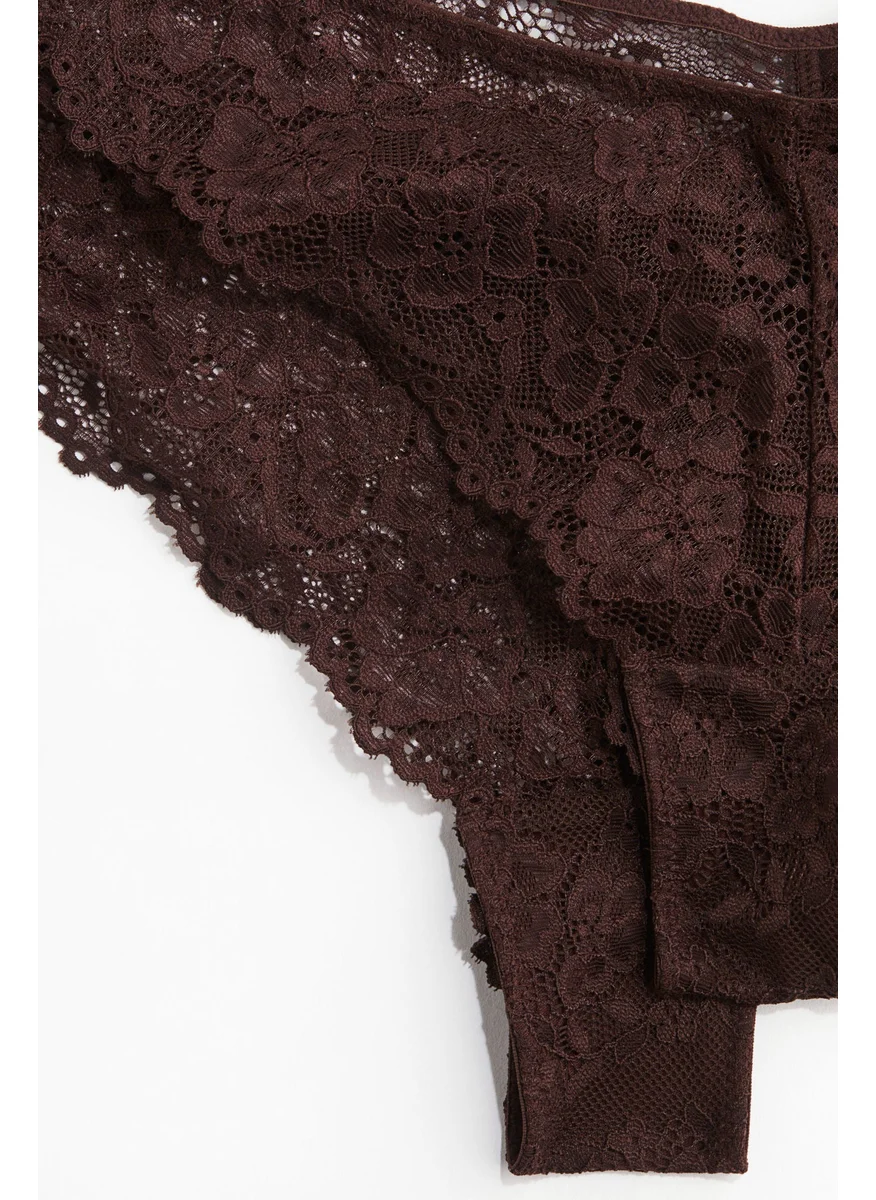 H&M 2-Pack Lace Brazilian Briefs
