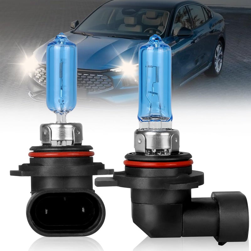 NSDXCT 9012 High Performance Headlight Bulbs Fit For Ford Taurus 20132018 Halogen Bulbs 9012 HIR2 High Low Beam Light Bulbs Super Bright 5000K Front Light Car Replacement Bulb 2PCS