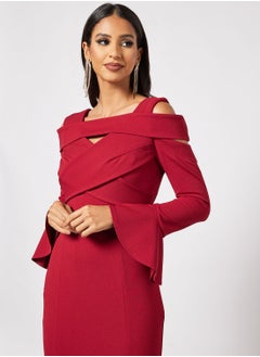 Zoey Cut Out Detail Dress  - Image 3