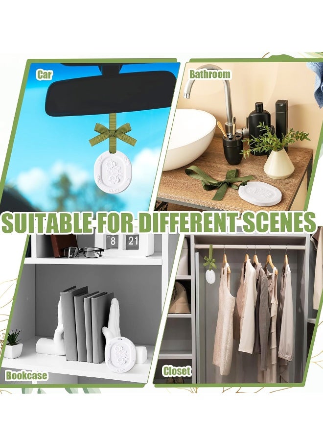 6 قطع موزعات سلبية للزيوت العطرية زهرة السيارة موزع سلبي للزيوت العطرية للغرفة والسيارات والحمام والمنزل والمكتب والسفر - Image 4