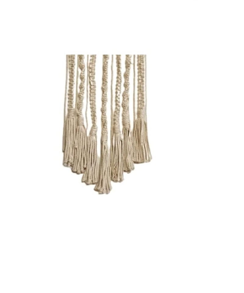 DXYZ Macrame Dream Catcher (Small) | Cotton Rope Bohemian Vintage Style Wall Hanging | Modern Room Home Decor - Image 3