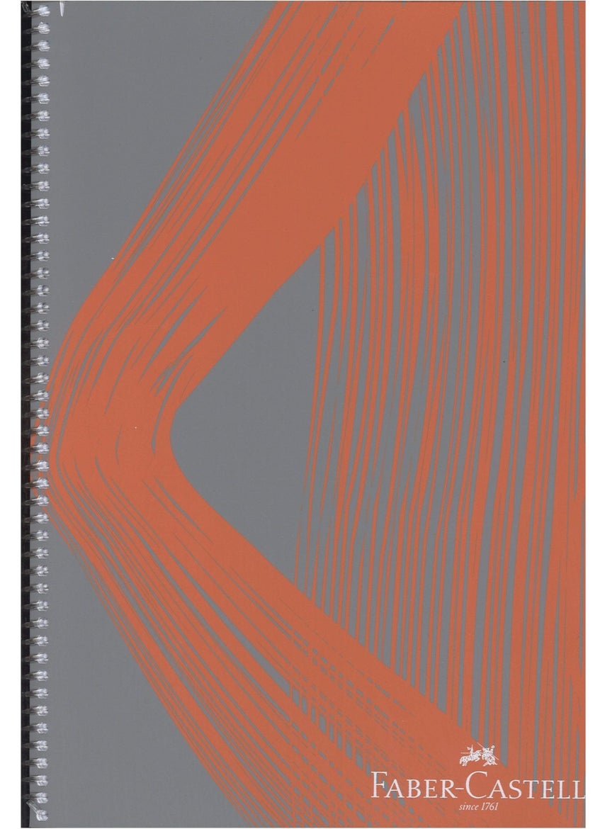 FABER-CASTELL - Waves Cover 140 Pages Spiral Notebook - Image 1