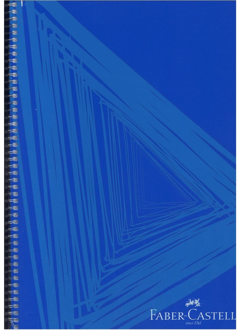 FABER-CASTELL - Waves Cover 140 Pages Spiral Notebook - Image 1