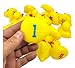 AMERICAN WIT Floating Weighted Matching Game Yellow Duckies 20 Pack Plastic Duck Pond Floater 275 Fun Bath Tub Pool Play Toy - Image 4