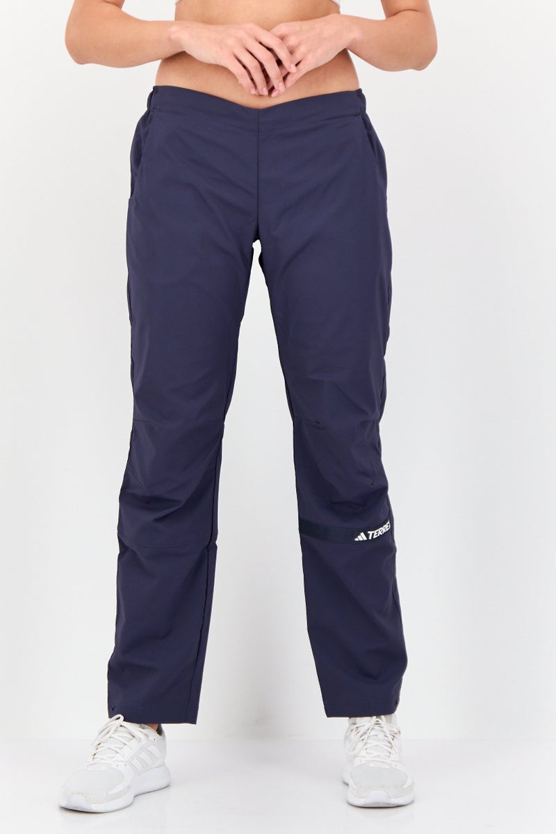Adidas Women Sportswear Fit Training Track Pants, Slate Blue  - Image 1