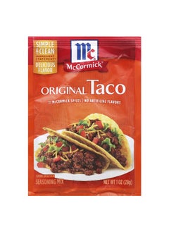 McCORMICK McCormick, Original Taco Seasoning Mix, 1 oz (28 g)  - Image 1