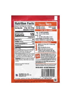 McCORMICK McCormick, Original Taco Seasoning Mix, 1 oz (28 g)  - Image 2