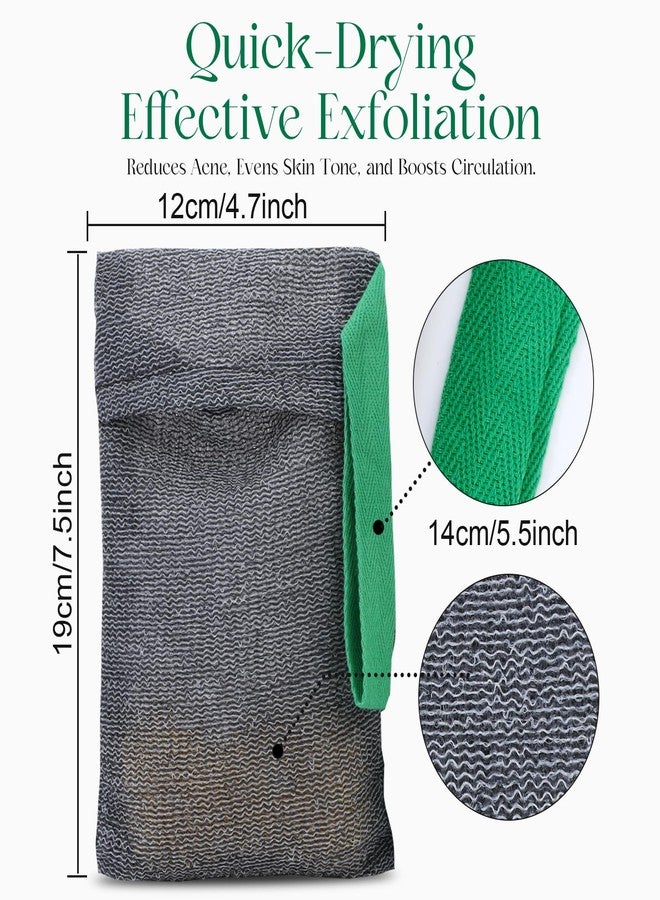 PHOGARY Soap Bags Mesh Exfoliating, 6 Pack Soap Net Sock for Bar Soap, Nylon Shampoo Bar Bags for Bath/Shower Exfoliating, Soap Sleeve Body Scrubber Pouch Body Exfoliator - Quick Drying (Black,Gray) - Image 3