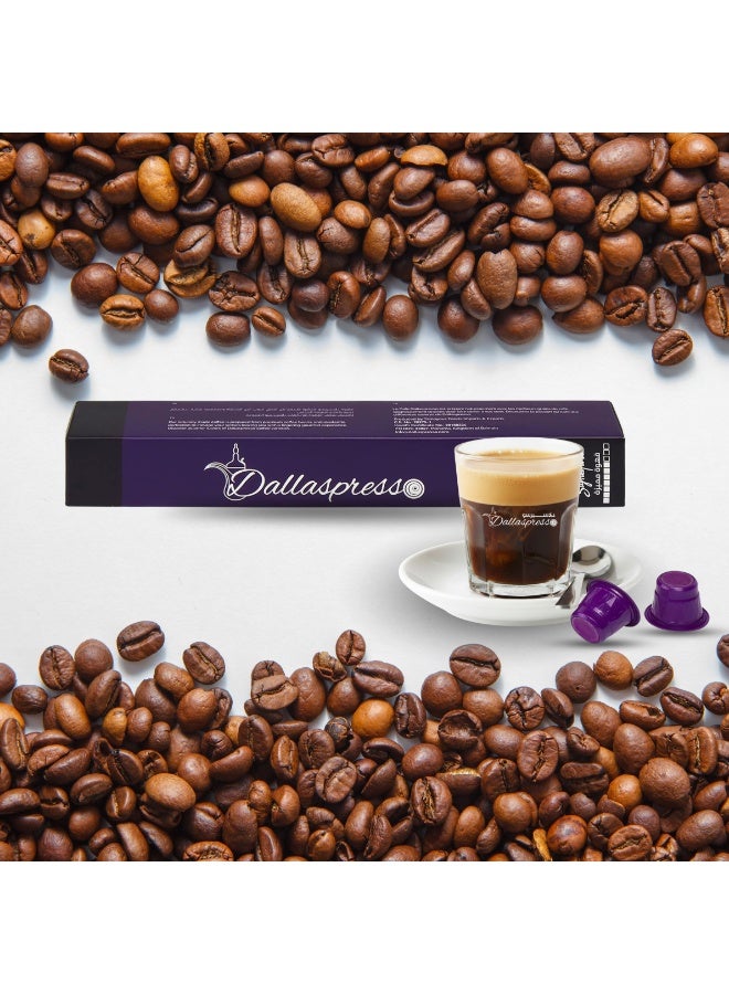 Dallaspresso Signature Saffron Coffee Capsules Pack of 6 – Nespresso Compatible, Finest Arabica Roasted Beans with Natural Saffron - Image 4