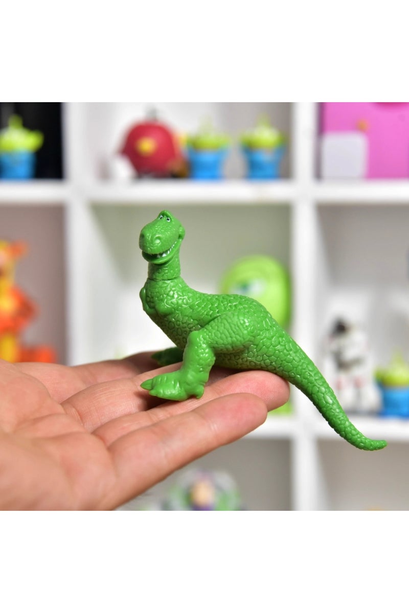 Rex Disney Toy Story 4 Woody Buzz Lighty Forky Rex Action Figures Collection Mini Dolls Kids Toys Mo