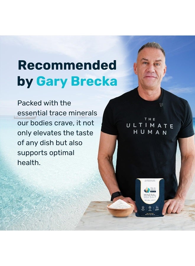 Baja Gold Mineral Sea Salt, Natural Grain Crystals, 1 Lb. Bag - Image 5