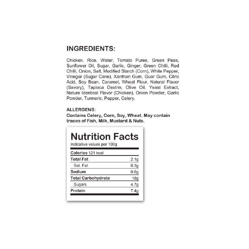 I Quality Chicken Chilli, with Rice - 350g, UAE - Image 2