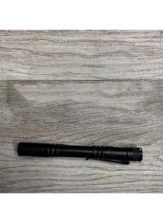 Long Flashlight Portable Aluminum Alloy Pen Torch With Keychain Clip For Camping EDC - Image 1